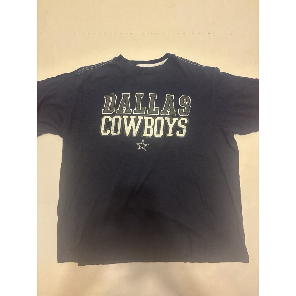 Cowboys Team Apparel NFL Dallas Cowboys Blue Short Sleeve T-Shirt XL Football